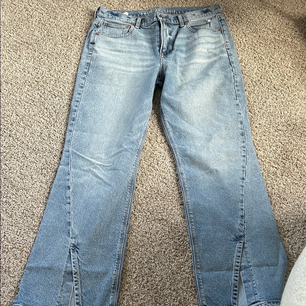 American Eagle Outfitters Light Blue Flare Jeans
